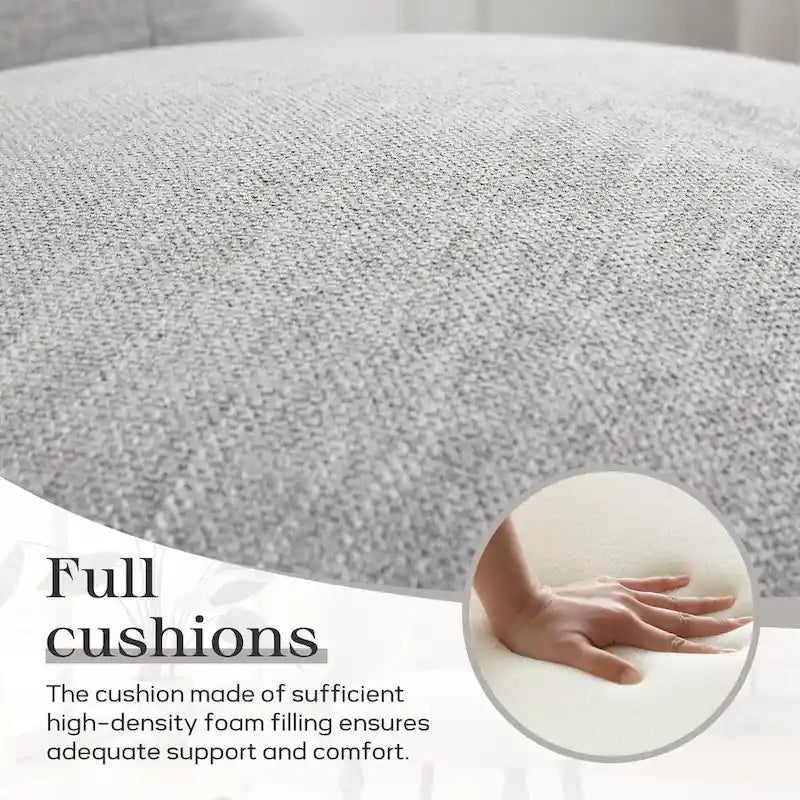 Living Room Armless Accent Comfy Chair