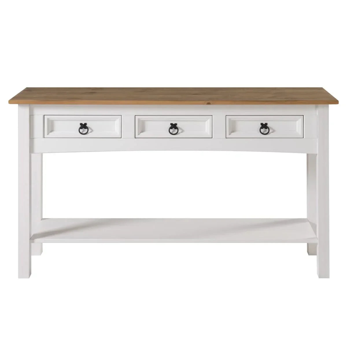 Ξύλινη Κονσόλα Τραπεζαρίας με 3 Συρτάρια Corona | Furniture Dash - N/A