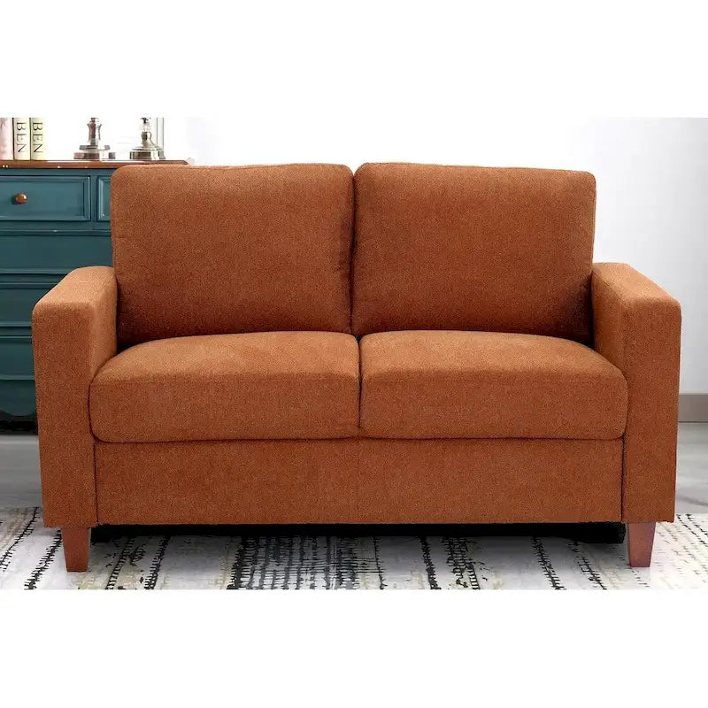 Καναπές Miles Mid Century Modern διθέσιος με αναστρέψιμα μαξιλάρια πλάτης, μεγάλος