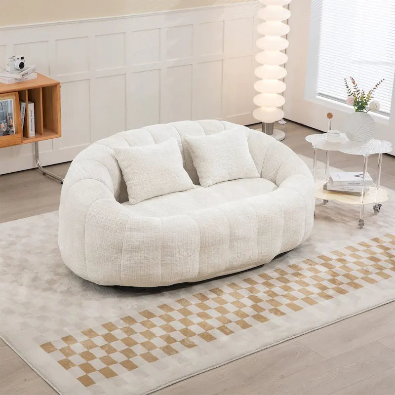 Πολυθρόνα Σακούλα Chenille Lazy Sofa