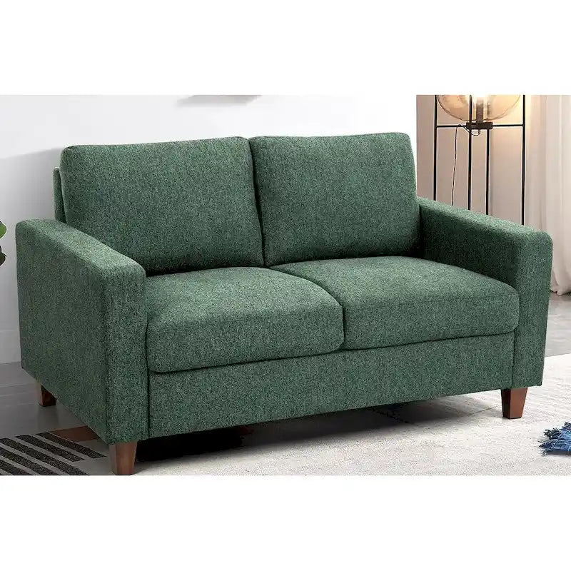 Καναπές Miles Mid Century Modern διθέσιος με αναστρέψιμα μαξιλάρια πλάτης, μεγάλος