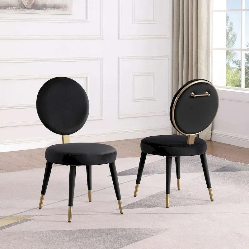 Σετ Τραπεζαρίας Morden Fort Modern Luxury 5 Τεμαχίων με Στρογγυλό Τραπέζι και Καρέκλες