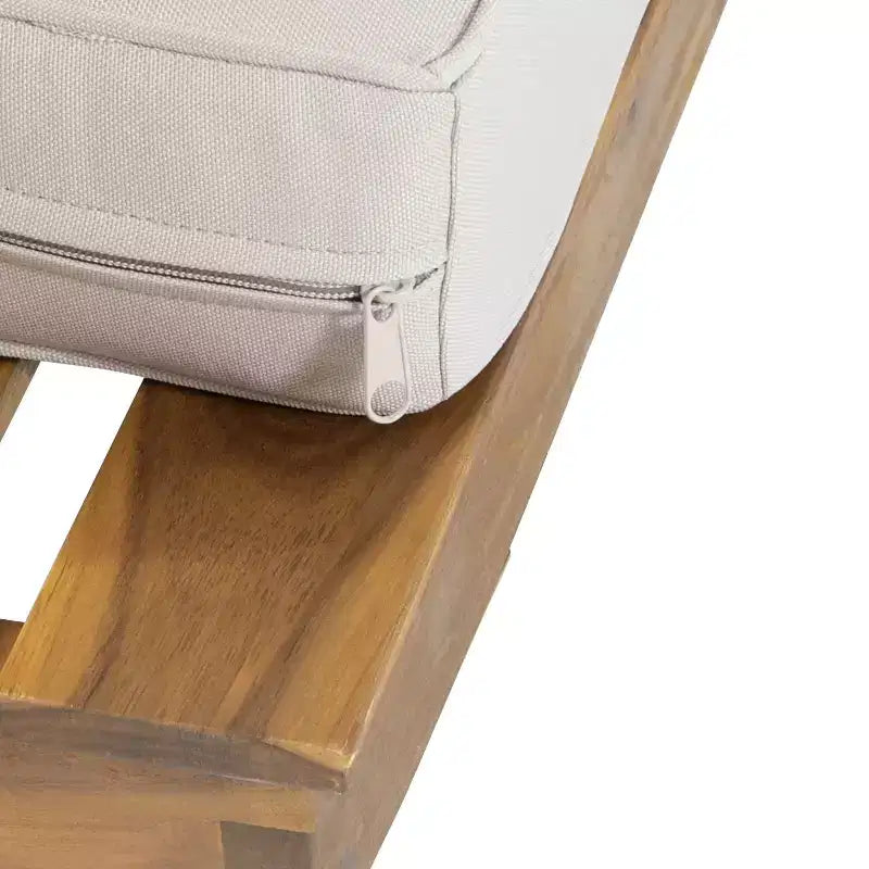 Σετ γωνιακού καναπέ εξωτερικού χώρου σε σχήμα L, σετ επίπλων κήπου για χαλάρωση με τραπεζάκι σαλονιού και αδιάβροχα μαξιλάρια - ModernLuxe