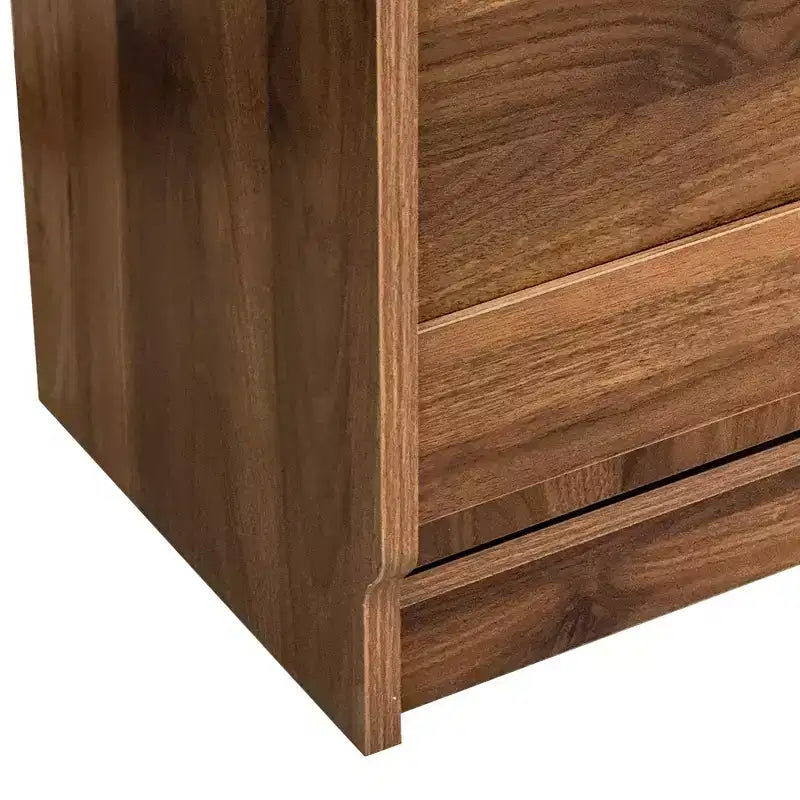 GDFStudio Sinclair Modern 36 Πτυσσόμενο Ξύλινο Γραφείο Μελέτης με Αποθηκευτικό Χώρο