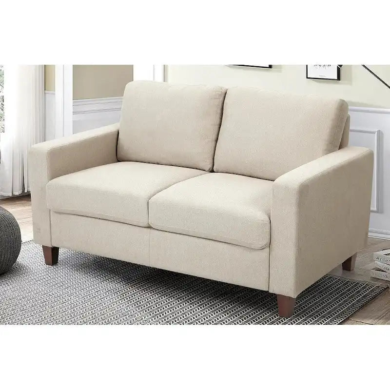 Καναπές Miles Mid Century Modern διθέσιος με αναστρέψιμα μαξιλάρια πλάτης, μεγάλος