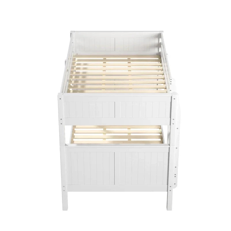 Camaflexi Full over Full Bunk Bed with Twin Trundle - Panel Headboard