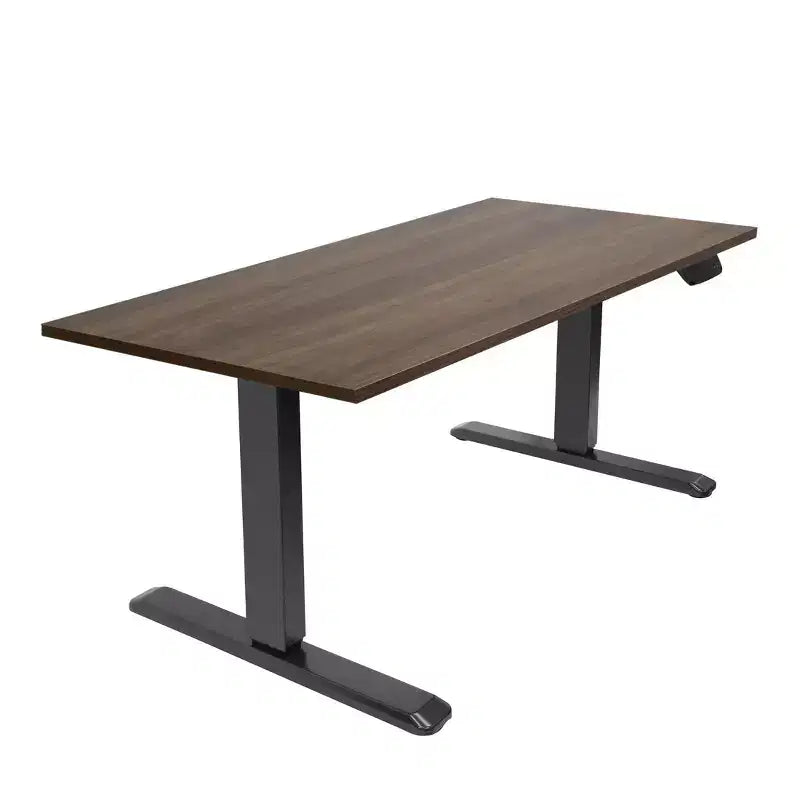 Mount-It! Ηλεκτρικό Γραφείο Sit-Stand με Διπλό Μοτέρ και Επιφάνεια - Μαύρο / Adrift