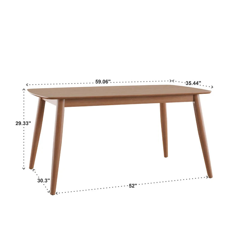 Σετ τραπεζαρίας Norwegian Danish Oak Tapered από την iNSPIRE Q Modern